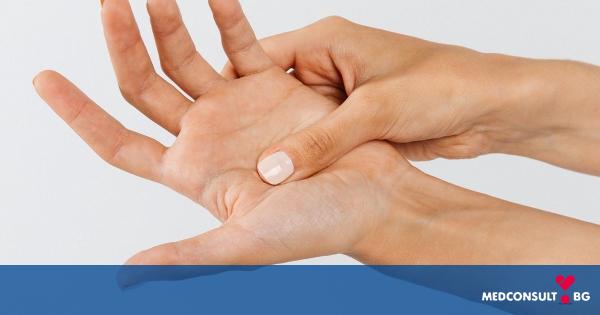 Изтръпването на ръцете и пръстите може да е симптом за проблем с нервите