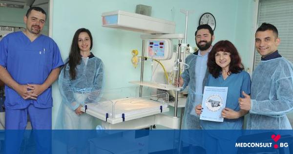 Бебешки реанимационен кът с отоплител за новородени получи АГ болницата във Варна